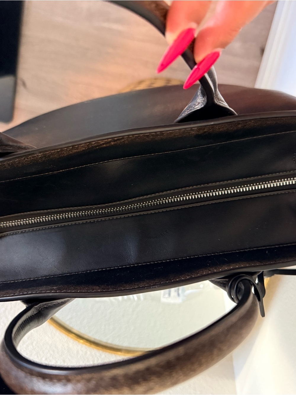 Soft Empire Carryall Bag 40 In Loved Leather - Picture 3 of 7